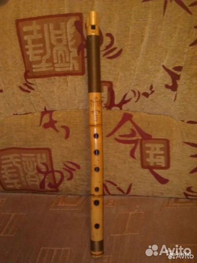 Бамбуковая продольная флейта бансури