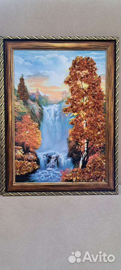 Картины, Иконы в янтаре