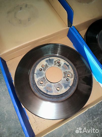 Тормозные диски Hyundai Santa fe 3