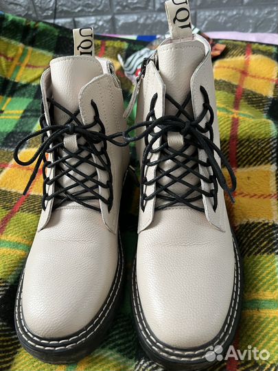 Ботинки кожа