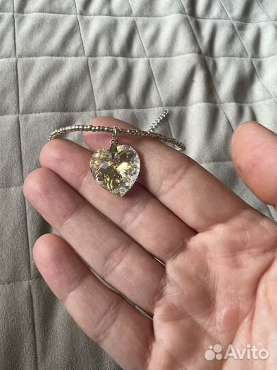 Чокер, колье со стразом Swarovski