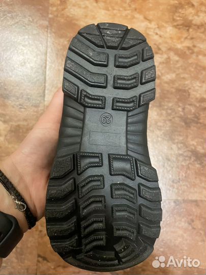 Зимняя обувь для девочки 28 29