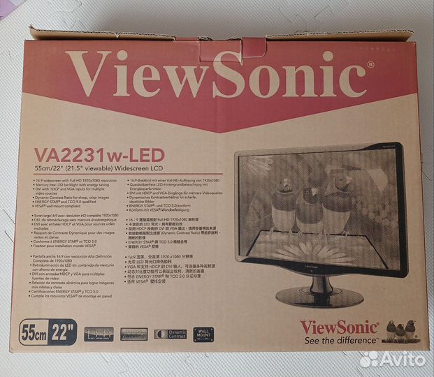 Монитор для компьютера 22 дюйма