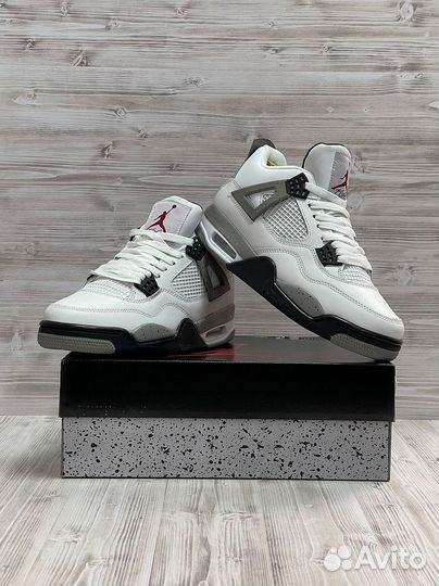 Кроссовки Nike Air Jordan 4 с мехом