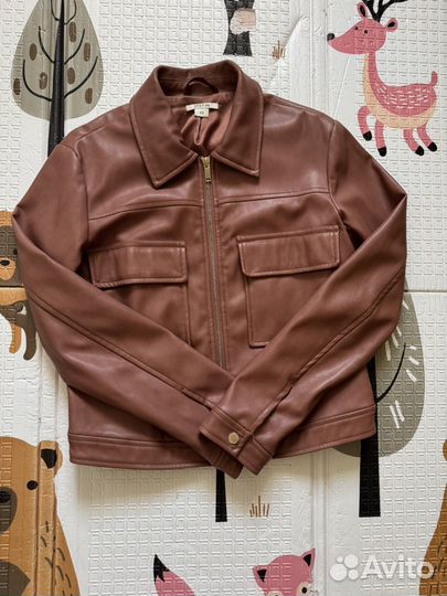 Куртка кожаная женская 40 42