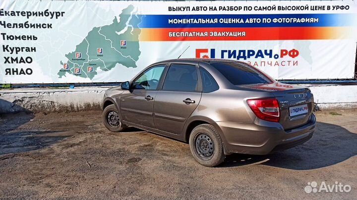 Уплотнитель стекла двери задней левой LADA Granta 8450001792. Внутренний