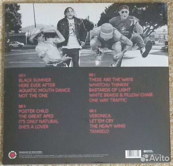 USA - Rhcp - Unlimited love cobalt LP 2000 copy SS