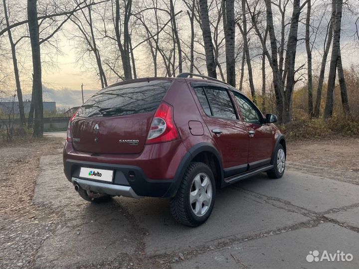 Renault Sandero Stepway 1.6 МТ, 2011, 202 000 км