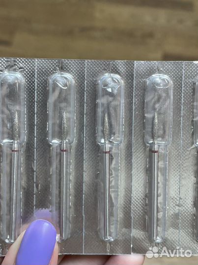 Алмазная фреза пламя 021