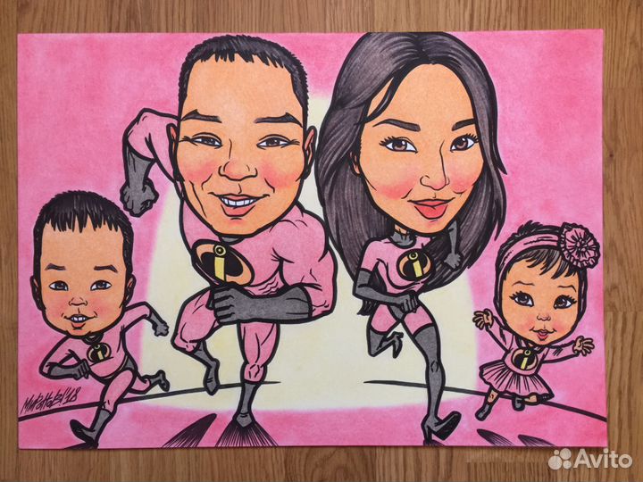 Шаржи на заказ