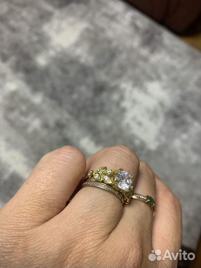 Серебряное кольцо