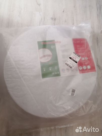 Матрас в детскую кроватку75*75