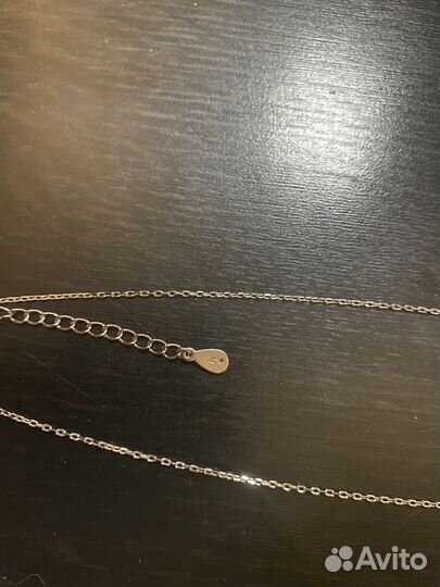 Колье с жемчугом серебро 925