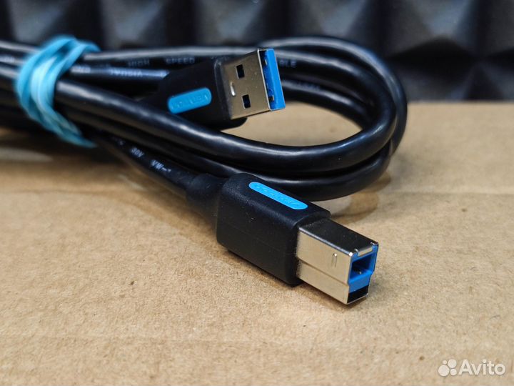 Кабель vention USB 3.0 A-B 1 метр
