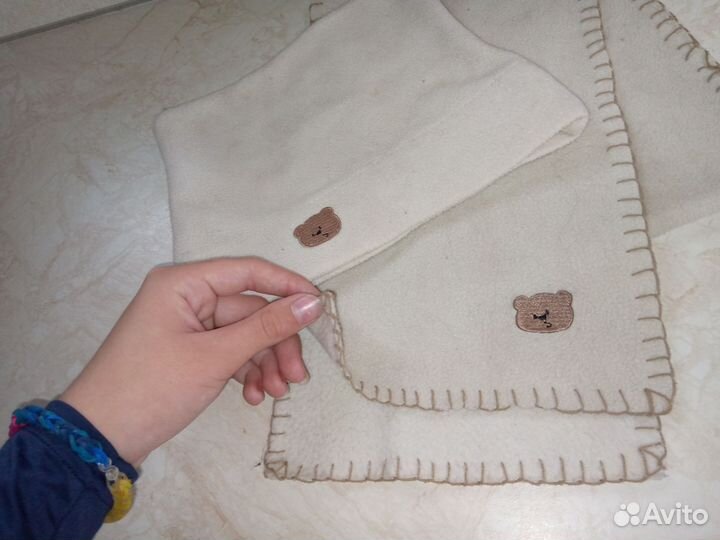 Комплект шапка и шарф