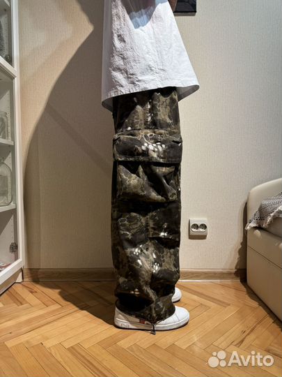 Штаны карго широкие RealTree Camo