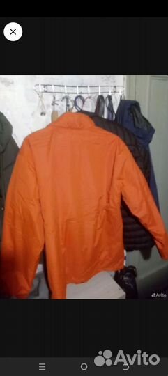 Куртка мужская теплая с капюшоном 48 размер