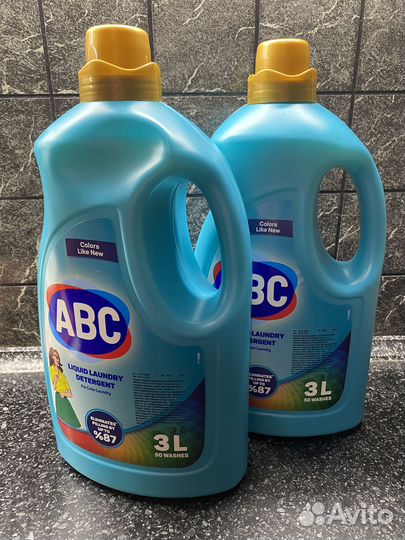 Гель для стирки авс 3л