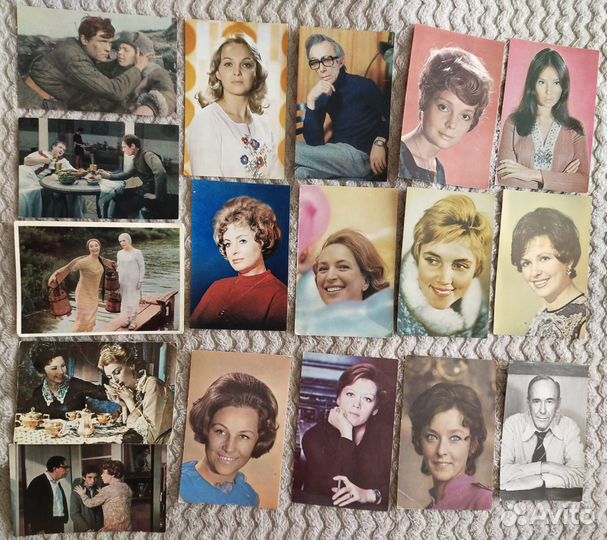 Актеры советского кино открытки