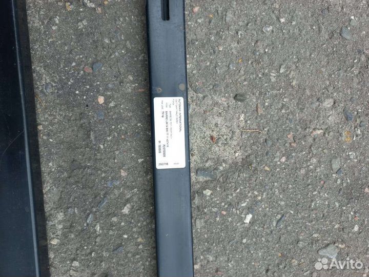 Багажник поперечины на Логан Сандро