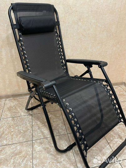 Шезлонг лежак складной