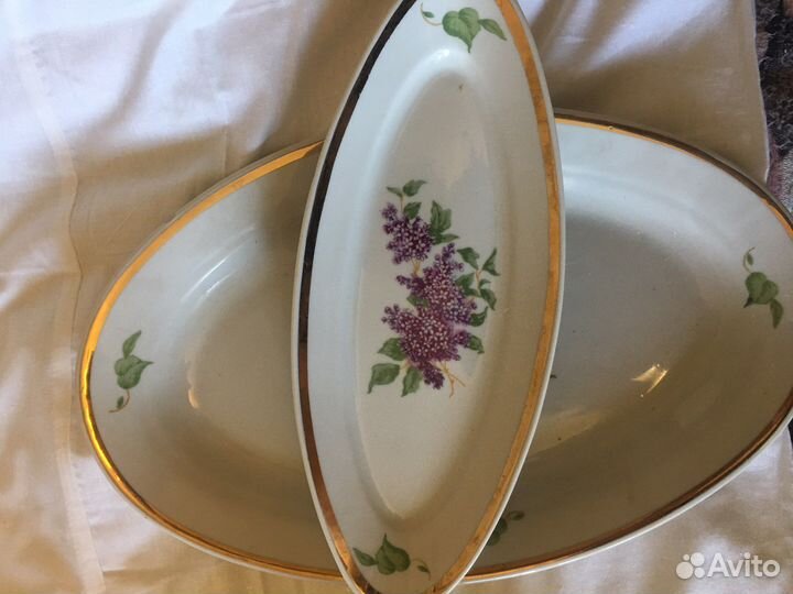 Сервиз столовый Сирень Дулево СССР