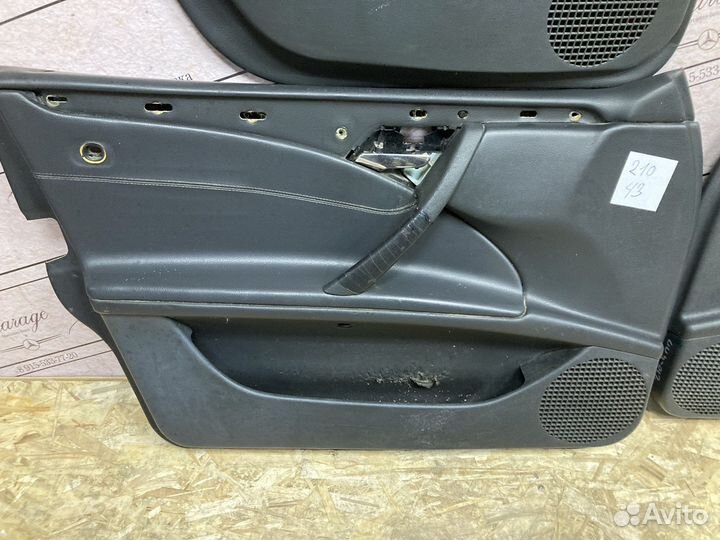 Дверные карты Mercedes w210