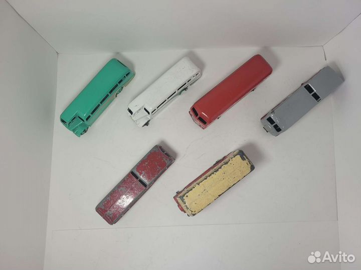 Dinky toys, динки, автобусы
