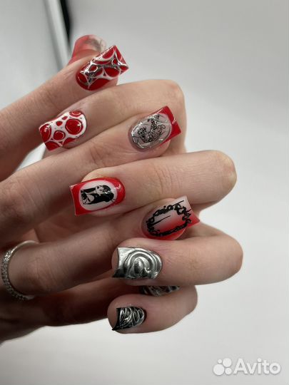 Маникюр, наращивание ногтей