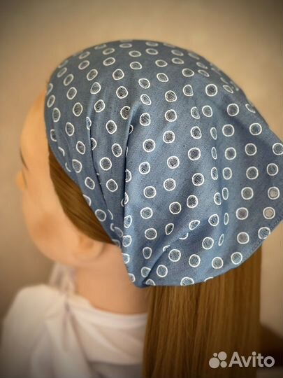 Косынка-повязка ручной работы