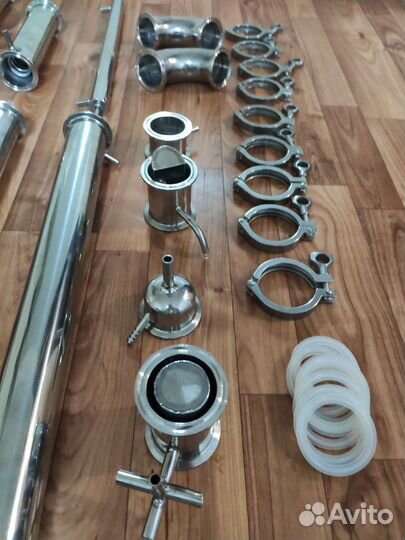 Спирт завод. Непрерывная бражная колонна