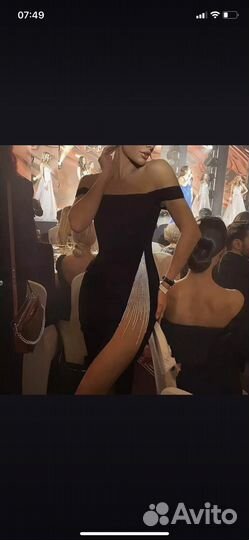 Платье женское бандажное