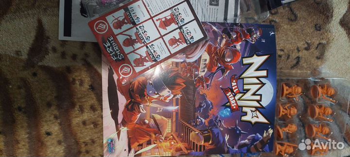 Ninja All stars настольная игра