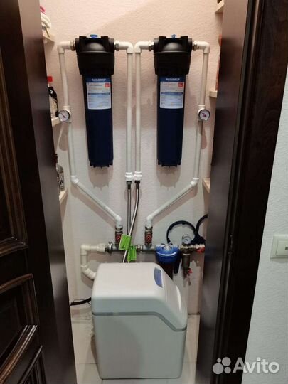 Монтаж WaterBoss, Колонн. Ремонт. Фильтры бытовые