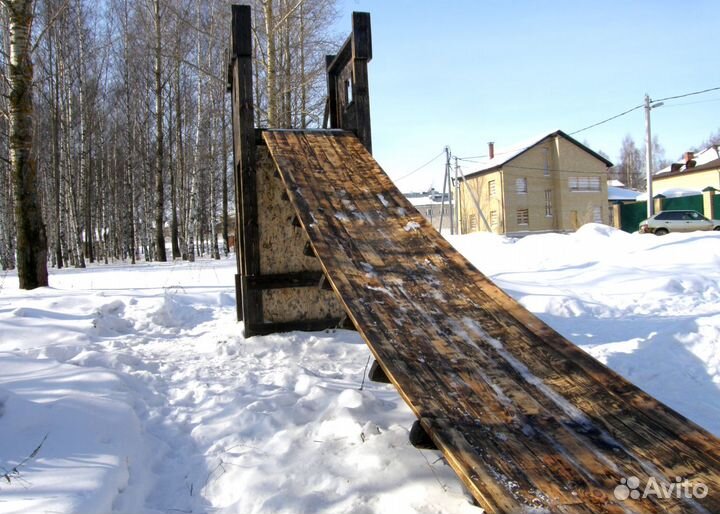 Зимняя горка