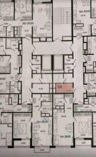 Комната 6 м² в 1-к., 10/10 эт.