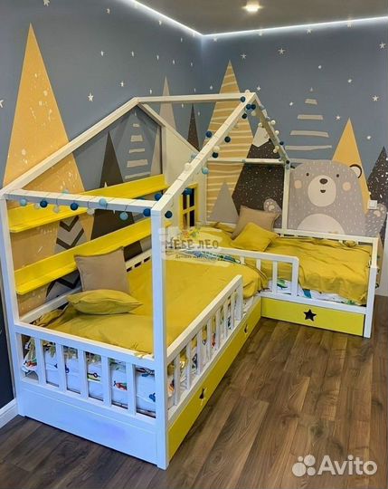 Кровать домик