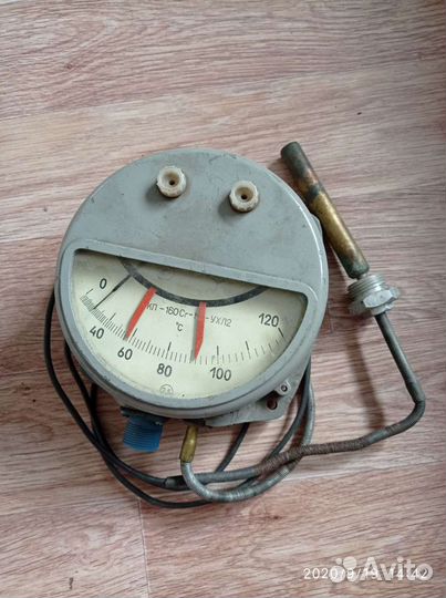 Термометр манометрический кп-160Сг-М1-ухл2