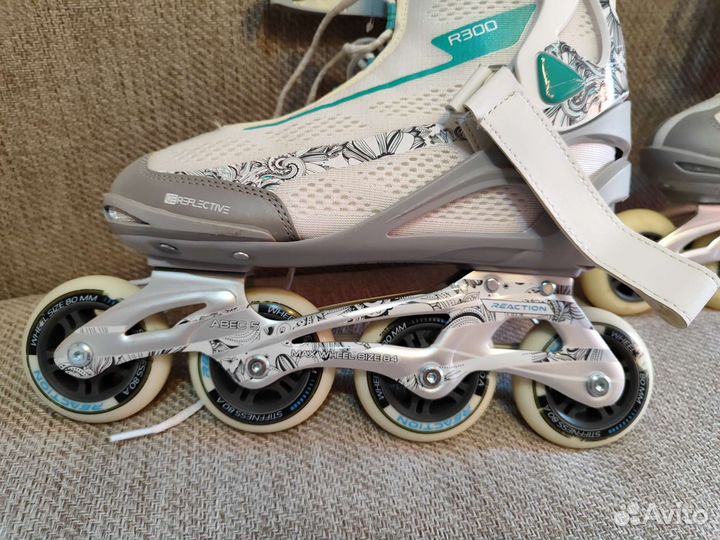 Ролики 39 размер женские reaction R300