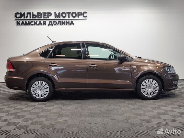 Volkswagen Polo 1.6 МТ, 2018, 63 000 км