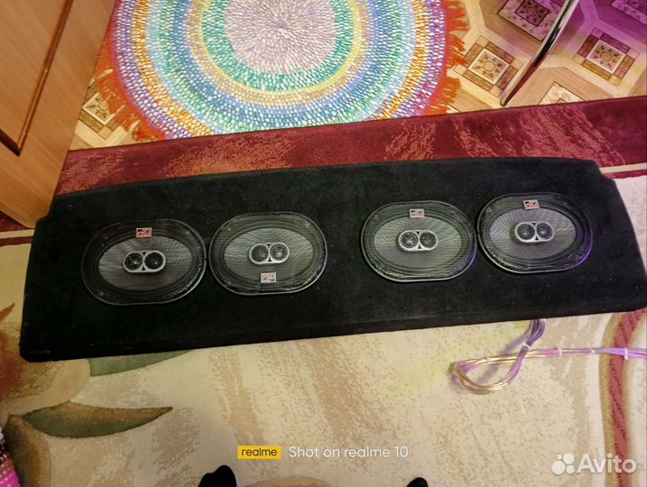 Продам аккустику с полкой на ваз 99