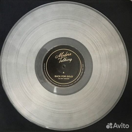 Виниловая пластинка Modern Talking back FOR gold - THE NEW versions (Coloured Vinyl)