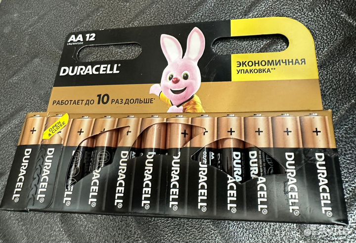 Батарейки 36шт duracell AA