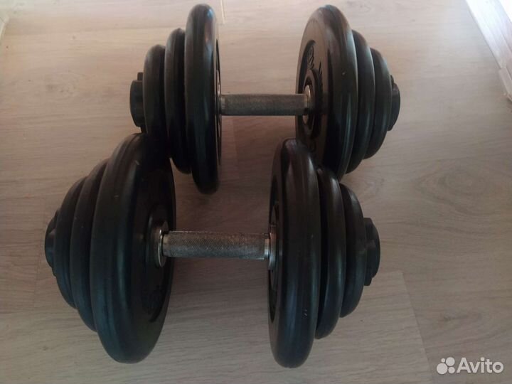 Гантели разборные
