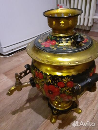 Самовар электрический расписной