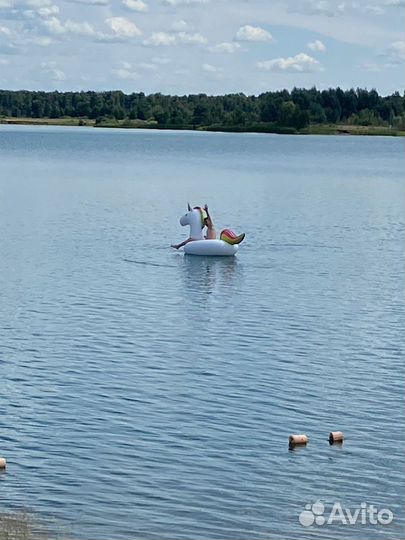 Надувной единорог надувной круг надувной матрас