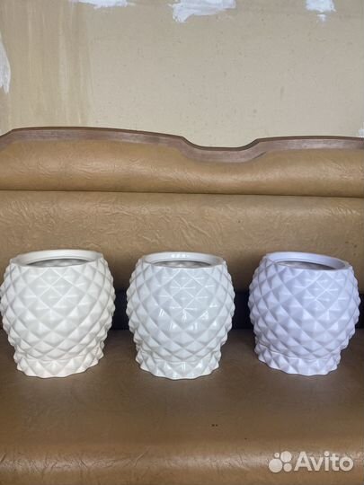 Керамический цветочный горшок