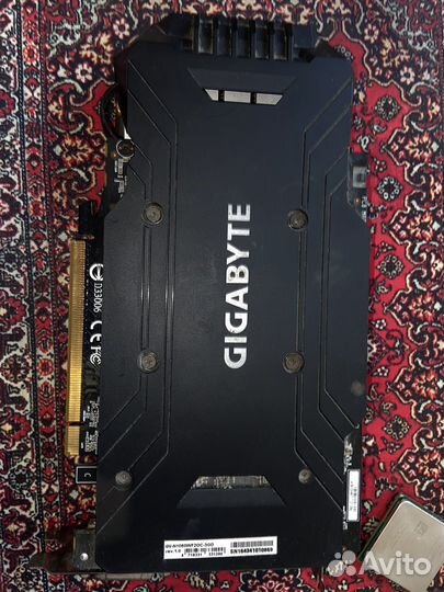 Видеокарта gtx 1060 3gb gigabyte