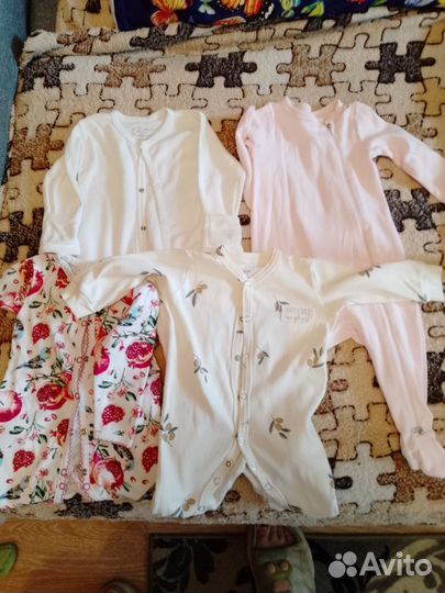 Веще пакетом на девочку 62-68 размер