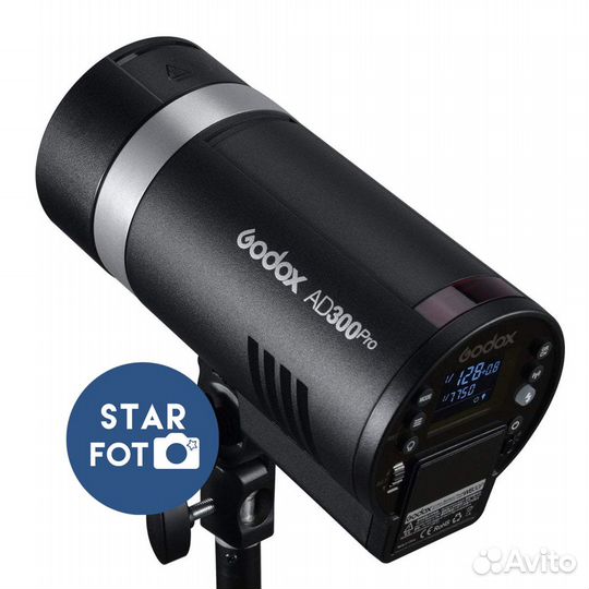 Вспышка аккумуляторная Godox Witstro AD300Pro